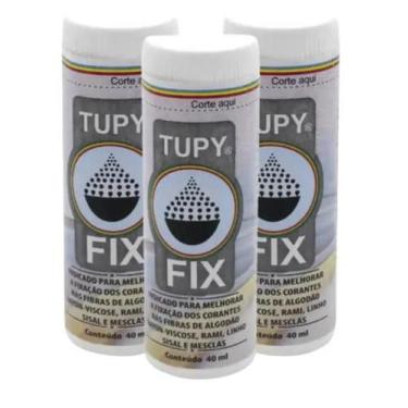 Imagem de 03 Fixador De Corante Tupy Fix 40 Ml