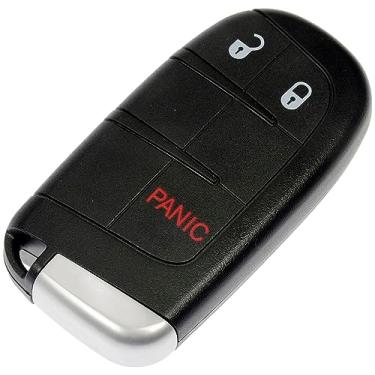 Imagem de Dorman Controle remoto de entrada sem chave 99080ST com 3 botões compatível com modelos selecionados de Jeep