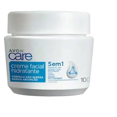 Imagem de Creme Facial Avon Care Hidratante 5 em 1-100g