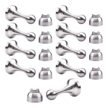 Imagem de Fixador Magnético de Porta Prende Porta Prendedor com Imã Forte 9 Unid