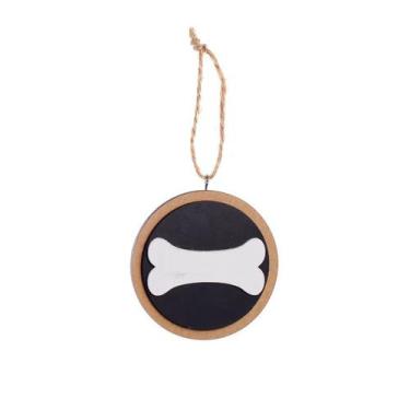 Imagem de Enfeite para Pendurar em MDF - Pet Lover - Ossinho - 1 unidade - Cromu