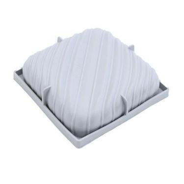 Imagem de Forma De Silicone - 17,5X17,5X4,5Cm - Quadrado Explosão  - 1 unidade -