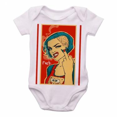 Imagem de body nenê criança roupa bebê  Fuck Woman  - Empório Dutra, GG  (9-13 M