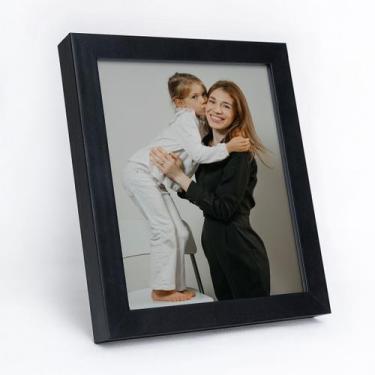 Imagem de Porta Retrato C/ Vidro 25x20 Moderno Decorativo Horizontal e Vertical 