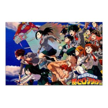 Imagem de Quebra-cabeça Personalizado Boku No Hero Academia 60 Peças - Pomps Gee