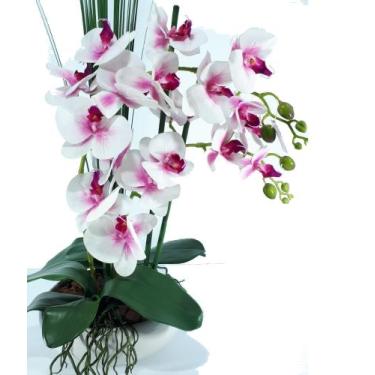 Imagem de Arranjo de Orquídea Branca, -9597 - VINTAGE
