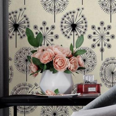 Imagem de Papel de Parede Adesivo Abstrato Dente de Leão N018006 - Adesivo BR