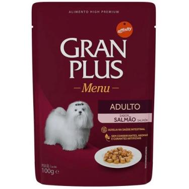 Imagem de Gran plus sache caes adultos salmao 100g, 100g