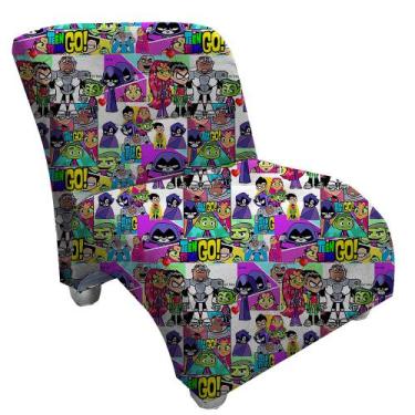 Imagem de Poltrona Infantil  Bia  Beatriz Decor - Beatriz Decor , JOVENS TITAS