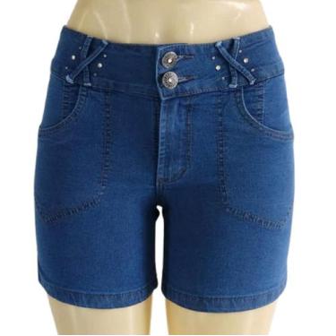 Imagem de Bermuda Shorts Jeans com Elastano Plus Size 8417 - Eruptionjeans, 50, 