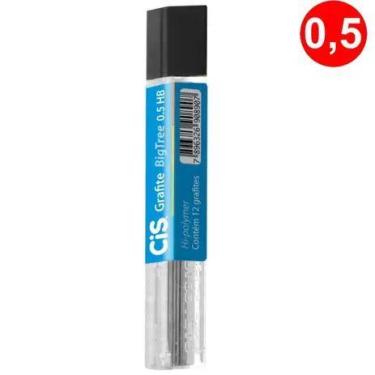 Imagem de Grafite 0.5mm HB/2B/B CiS Big Tree - Tubo c/12 Minas, 0.5mm HB