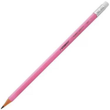 Imagem de Lápis Preto Sextavado Stabilo Swano Pastel  HB nº2 - Unidade, ROSA