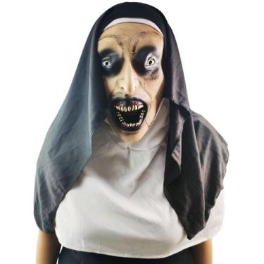 Imagem de Mascara Freira Realista Latex Hallowen Carnaval Evento Susto Terror Fe