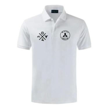 Imagem de Camiseta Mininu Bruto Gola Polo Agro Pecuaria Marca Country Branco, Br