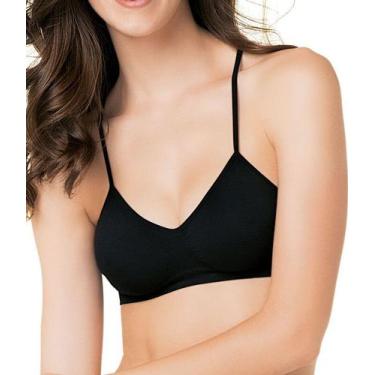 Imagem de Sutiã Nadador Trifil C01155  Sem Costura, Branco, PP Teen