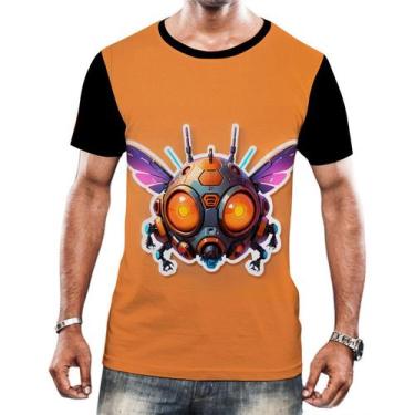 Imagem de Camiseta Camisa Tshirt Animais Cyberpunk Mosca Mosquito - Enjoy Shop, 