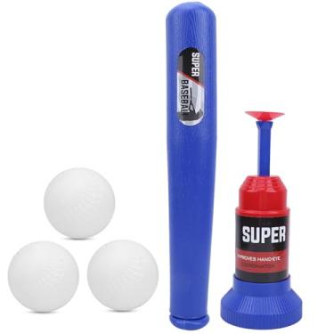 Imagem de Conjunto de Brinquedos de Bola de Beisebol Lançador Automático para Exercícios e Diversão Infantil (777-607)