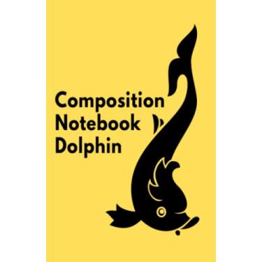Imagem de Composition Notebook Dolphin: Mini Composition Notebooks