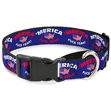 Imagem de Buckle-Down Coleira para cachorro MGC-W30031-S Martingale, 2,54 cm de largura - veste 9-38 cm de gola pequena