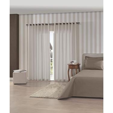 Imagem de CORTINA RUSTICA 2,60m x 1,70m PANTEX/AREIA