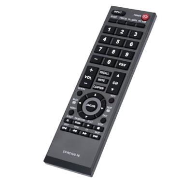 Imagem de Controle remoto de substituição CT-RC1US-16, adequado para Toshiba LED TV L420U L110U 32L220U 43L420U 49L420U 50L420U 40L310U QSG 43L310U 49L310U 55L310U 28L110U 322 L110U