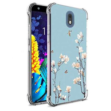 Imagem de Capa Bereajoy para LG K30 2019 / LG Escape Plus/LG Journey LTE L322DL, Capa ultrafina de TPU de plástico macio antiqueda para celular Capa para LG K30 2019, Magnolia
