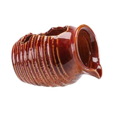 Imagem de Ｂｅｓｇａ de Barro de água Circulante, Fonte de água, Escultura de Fonte, Ornamento de água Corrente, Cerâmica para Vaso Ao Ar Livre, Vermelho, Tamanho real