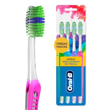 Imagem de Oral-B Escova Dental Indicator, Colors 35 - 4 unidades