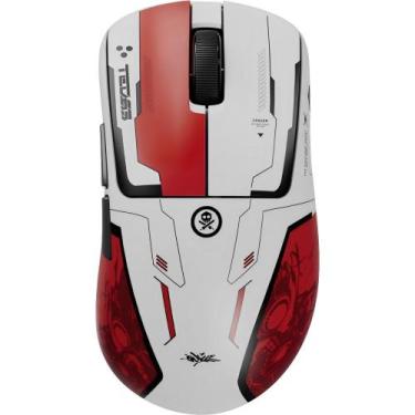 Imagem de Mouse Sem Fio Pulsar Xlite V4 Quiccs Edition 8K Branco/Verme, branco/v