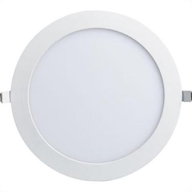 Imagem de Luminaria Led Embutir Redonda 12W 6500K 17Cm Led Bee - Marca não Defin