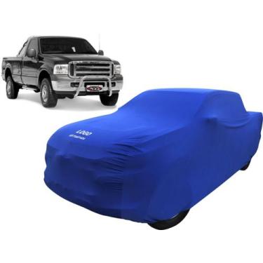 Imagem de Capa Para Camionete Ford F250 Cabine Simples Anti Risco - Mz, Azul