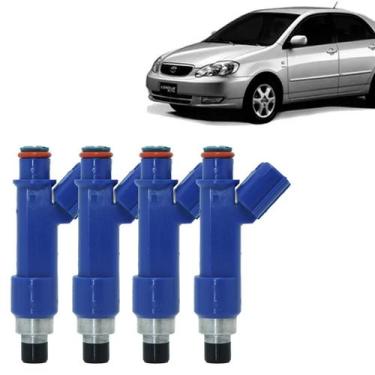 Imagem de 4 bicos injetores corolla brad pitt 2011 gasolina 2325022080 - CIE IMP