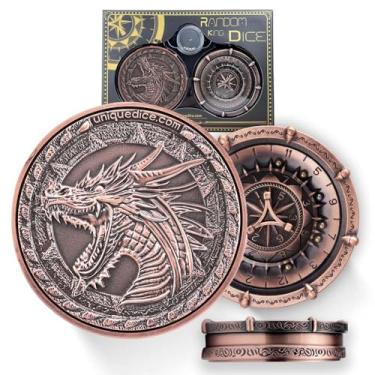 Imagem de Random King Dice Spinner Dice Metal DND Dice Set 7-in-2 Dual-Spin Wheels Dice Set Unique Dice Spinner Goblins Metal D&D Dice for Dungeons and Dragons DND Gifts- Dice King