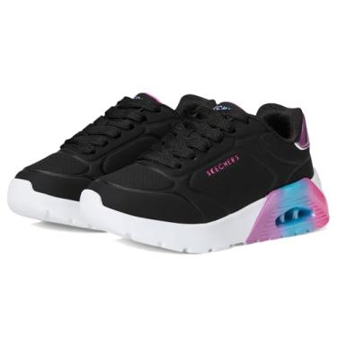 Imagem de Skechers Tênis feminino Uno Lite 2.0-vivid Pop, Preto/Multi, 11 Little Kid