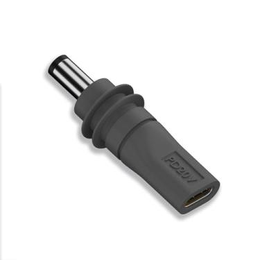 Imagem de ISLOPU Adaptador de alimentação USB-C para CC 5,5 x 2,1 mm, conector impermeável 100W PD, substituição de conector barril para Starlink Mini