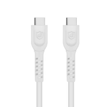 Imagem de Cabo Dual Shock Type C/Type C Branco - 1,2m - GShield