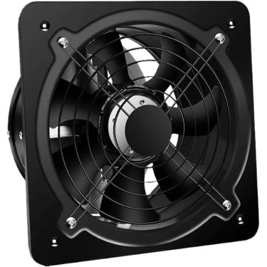 Imagem de Exaustor de cozinha 6''7''8'' Ventilador elétrico Extrator de exaustor Tubo de ventilação para cozinha Janela de parede industrial Ventilador em linha de aço inoxidável, aço inoxidável, 6 po
