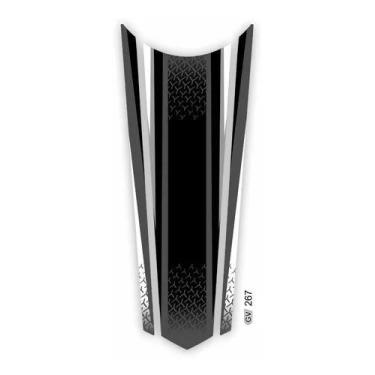 Imagem de Adesivo Faixa Gravata Tanque Resinado Cg Honda 267 - Resitank