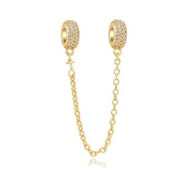 Imagem de Corrente de Prata 925 com Pingente Trevo - Para Pulseiras Pandora, A13