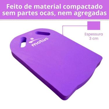 Imagem de Prancha Natação EVA Maciça 40x27x03 cm - Melhora Desempenho