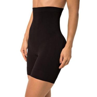 Imagem de Bermuda Alta Modeladora Trifil Média compressão (C01810), Preto, G