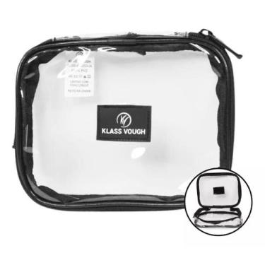 Imagem de Necessaire Organizador Transparente Pequeno Unissex Para Maquiagem HN0