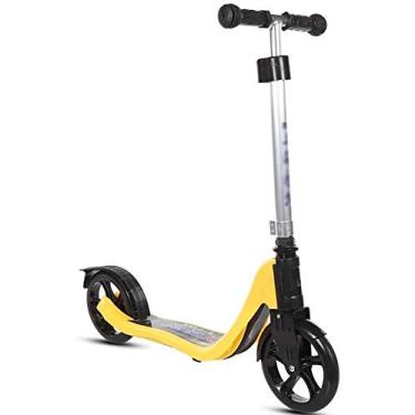 Imagem de Scooters Kick Scooter para Adultos Crianças Scooters para Adultos/Adolescentes/Crianças Altura Ajustável Scooter Commuter com Rodas Grandes PU Capacidade Não Elétrica 100 kg (Cor: Azul) (Cor :