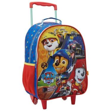 Imagem de Mochila Rodinha Infantil Escolar Paw Patrol Rescue Wheels - Xeryus