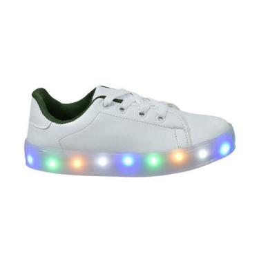 Imagem de Tênis Infantil Masculino De Led Casual Confortável Estiloso Básico Cad