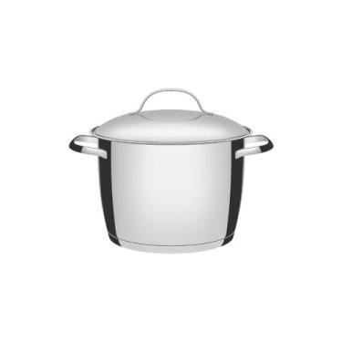 Imagem de Caldeirão Tramontina Allegra Aço Inox 20 cm 4,4 Litros