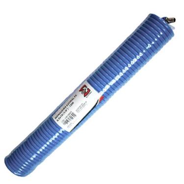 Imagem de Kit Mangueira Espiral 10mm x 15m Azul com Conexões  2 Unidades  SIGMA 