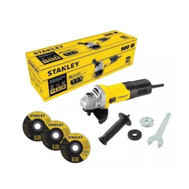 Imagem de Esmerilhadeira Angular 4 1/2 Pol. 900w Stgs9115d Stanley - 127v