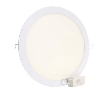 Imagem de Plafon Led 24w Frio Redondo Embutir