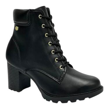 Imagem de Bota Moleca Coturno Salto Tratorado 5348.101 Preto